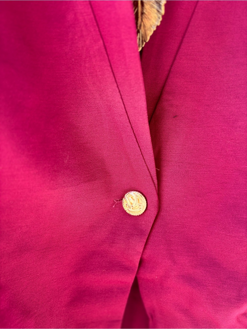 Scarlett Fuchsia Open-Front Blazer Jacket - Picture 4 of 5